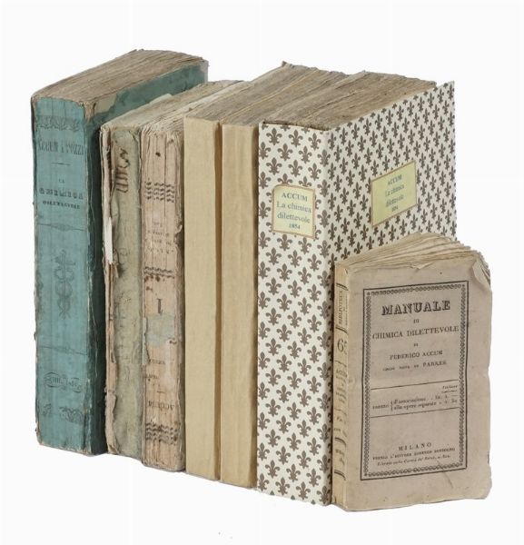 FRIEDRICH CHRISTIAN ACCUM : Lotto composto di 5 opere di chimica.  - Asta Libri a stampa dal XV al XIX secolo [Parte II] - Associazione Nazionale - Case d'Asta italiane