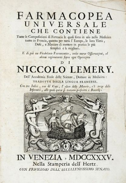 HIPPOCRATES : Coi medicorum omnium longe principis, opera quae apud nos extant omnia...  - Asta Libri a stampa dal XV al XIX secolo [Parte II] - Associazione Nazionale - Case d'Asta italiane