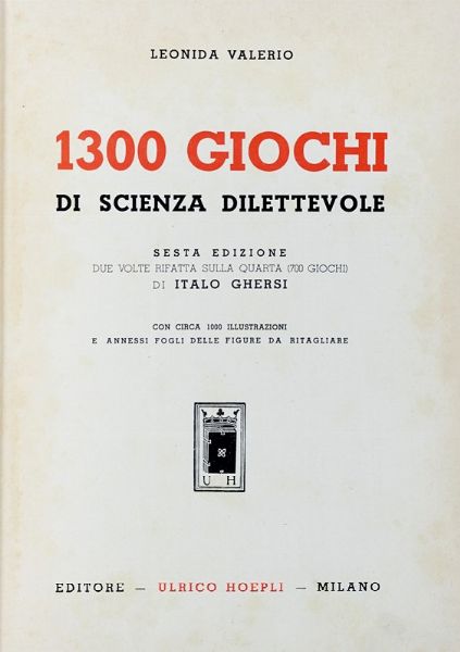 Lotto composto di 16 opere di scienze dilettevoli.  - Asta Libri a stampa dal XV al XIX secolo [Parte II] - Associazione Nazionale - Case d'Asta italiane