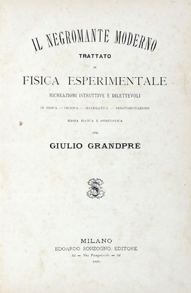 Lotto composto di 16 opere di scienze dilettevoli.  - Asta Libri a stampa dal XV al XIX secolo [Parte II] - Associazione Nazionale - Case d'Asta italiane