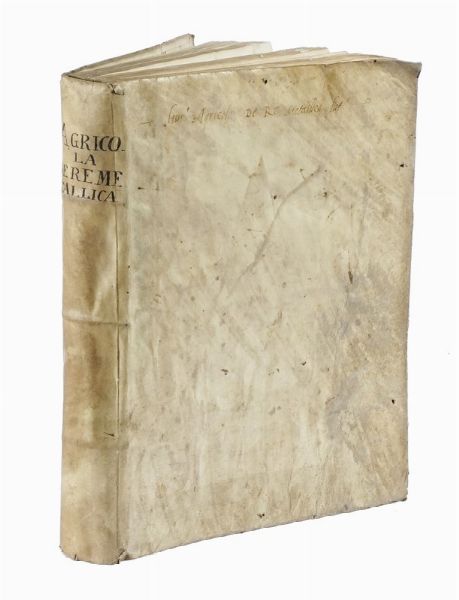 GEORG AGRICOLA : De re metallica libri XII.  - Asta Libri a stampa dal XV al XIX secolo [Parte II] - Associazione Nazionale - Case d'Asta italiane