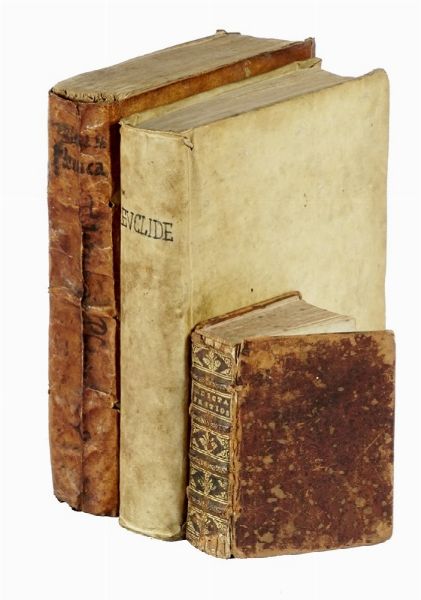EUCLIDES : Euclide megarense acutissimo philosopho, solo introduttore delle scientie mathematice, diligentemente rassettato, et alla integrit ridotto...  - Asta Libri a stampa dal XV al XIX secolo [Parte II] - Associazione Nazionale - Case d'Asta italiane