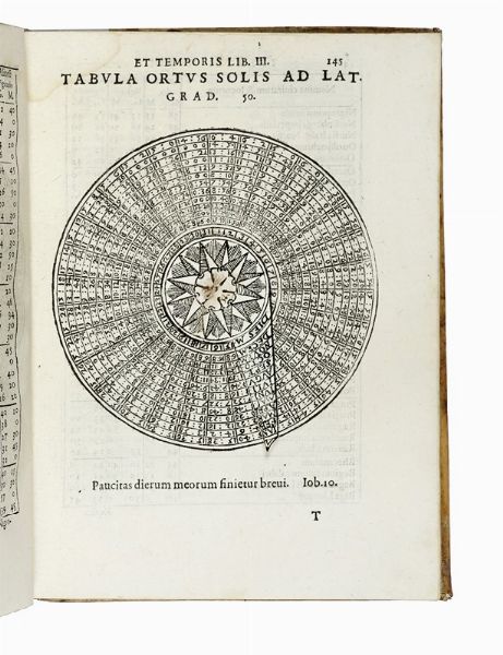 GIOVANNI PAOLO GALLUCCI : Theatrum mundi, et temporis, in quo non solum precipuae horum partes describuntur, & ratio metiendi eas traditur, sed accomodatissimis figuris sub oculos legentium facil ponuntur...  - Asta Libri a stampa dal XV al XIX secolo [Parte II] - Associazione Nazionale - Case d'Asta italiane