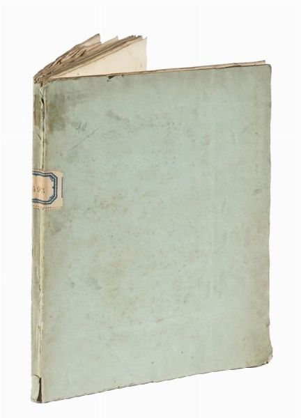 JEAN HUBER : Observations sur le vol des oiseaux de proie.  - Asta Libri a stampa dal XV al XIX secolo [Parte II] - Associazione Nazionale - Case d'Asta italiane