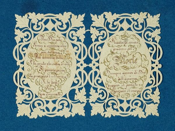 Raccolta di 257 santini a stampa, italiani e francesi.  - Asta Libri a stampa dal XV al XIX secolo [Parte II] - Associazione Nazionale - Case d'Asta italiane