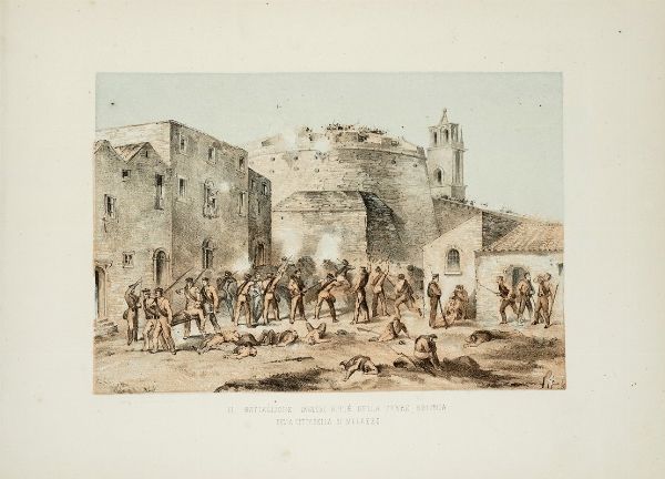 Guerra d'Italia scritta dal corrispondente del Times...  - Asta Libri a stampa dal XV al XIX secolo [Parte II] - Associazione Nazionale - Case d'Asta italiane