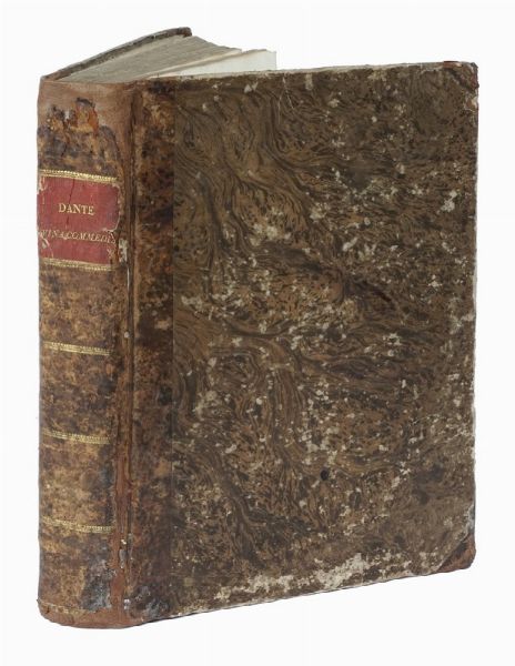 DANTE ALIGHIERI : Dante con l'espositioni di Christoforo Landino et d'Alessandro Vellutello sopra la sua Comedia dell'Inferno, del Purgatorio, & del Paradiso.  - Asta Libri a stampa dal XV al XIX secolo [Parte II] - Associazione Nazionale - Case d'Asta italiane