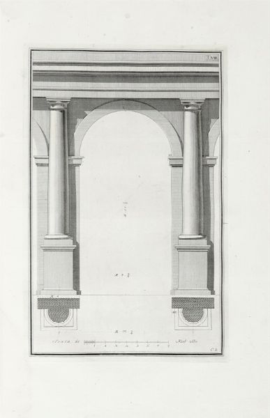 GIACOMO BAROZZI (DETTO IL VIGNOLA) : Gli ordini di architettura [...] pubblicati da Carlo Amati.  - Asta Libri a stampa dal XV al XIX secolo [Parte II] - Associazione Nazionale - Case d'Asta italiane