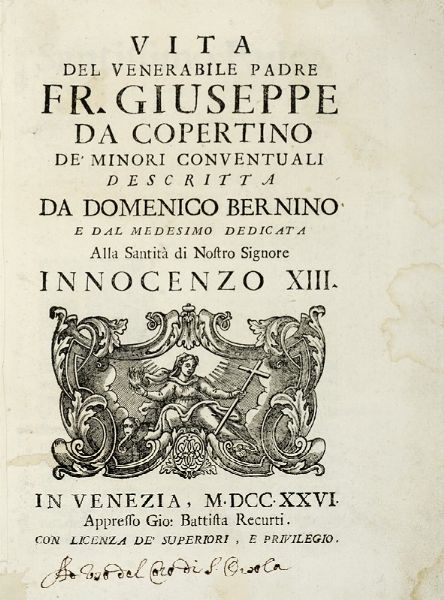 DOMENICO BERNINO : Istoria di tutte l'eresie...  - Asta Libri a stampa dal XV al XIX secolo [Parte II] - Associazione Nazionale - Case d'Asta italiane