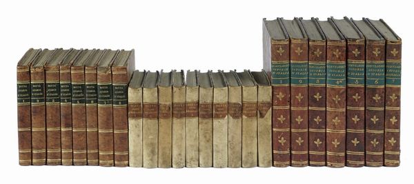 Carlo Botta : Storia della guerra americana scritta da Carlo Botta. Tomo primo (-decimo).  - Asta Libri a stampa dal XV al XIX secolo [Parte II] - Associazione Nazionale - Case d'Asta italiane