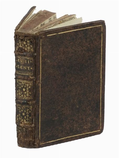 IOANNES DUNS SCOTUS : Quaestiones super quatuor libros Sententiarum.  - Asta Libri a stampa dal XV al XIX secolo [Parte II] - Associazione Nazionale - Case d'Asta italiane