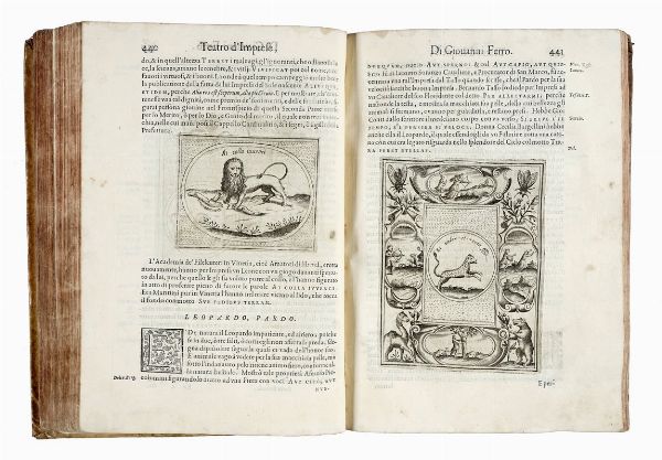 GIOVANNI FERRO : Teatro d'imprese. Parte prima (-seconda).  - Asta Libri a stampa dal XV al XIX secolo [Parte II] - Associazione Nazionale - Case d'Asta italiane