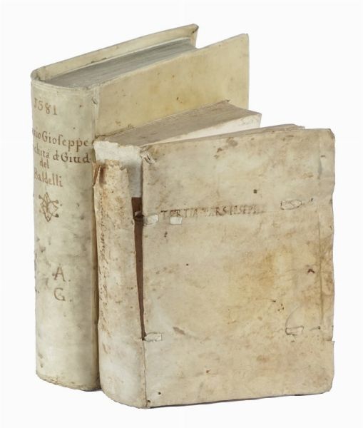 FLAVIUS IOSEPHUS : Dell'antichit de' Giudei. Libri XX...  - Asta Libri a stampa dal XV al XIX secolo [Parte II] - Associazione Nazionale - Case d'Asta italiane