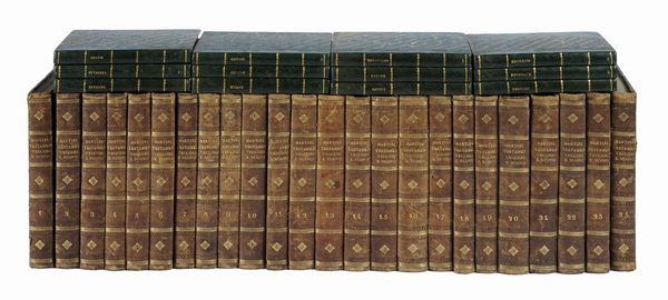 ANTONIO MARTINI : Vecchio e Nuovo Testamento secondo la volgata [...] Tomo primo [-XXIV].  - Asta Libri a stampa dal XV al XIX secolo [Parte II] - Associazione Nazionale - Case d'Asta italiane