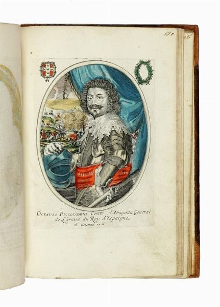 Balthasar Moncornet : Raccolta di 120 ritratti incisi.  - Asta Libri a stampa dal XV al XIX secolo [Parte II] - Associazione Nazionale - Case d'Asta italiane