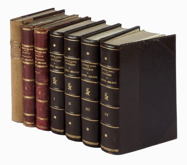 CHARLES TRISTAN (DE) MONTHOLON : Rcits de la captivit de l'Empereur Napolon a Sainte-Hlne [...]. Tome premier (-second).  - Asta Libri a stampa dal XV al XIX secolo [Parte II] - Associazione Nazionale - Case d'Asta italiane