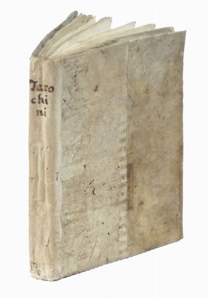 CARLO ANTONIO PISARRI : Istruzioni necessarie per chi volesse imparare il giuoco dilettevole delli tarocchini di Bologna...  - Asta Libri a stampa dal XV al XIX secolo [Parte II] - Associazione Nazionale - Case d'Asta italiane