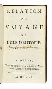 FRANÇOIS LEFEBVRE - Relation du Voyage de l?Isle d'Eutopie.