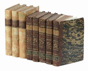 GEORGE MACARTNEY : Voyage dans l'interieur de la Chine, et en Tartarie, fait dans les annees 1792, 1793 et 1794 . Tome premier (-cinquieme).  - Asta Libri a stampa dal XV al XIX secolo [Parte II] - Associazione Nazionale - Case d'Asta italiane