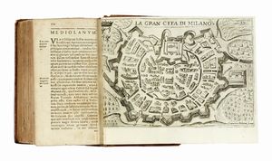 JOHANN HENRICUS PFLAUMERN : Ioan. Henrici a Pflaumern IC. Mercurius Italicus, hospiti fidus per Italiae praecipuas regiones & urbes dux, indicans, explicans quaecumque in iis sunt visu ac scitu digna.  - Asta Libri a stampa dal XV al XIX secolo [Parte II] - Associazione Nazionale - Case d'Asta italiane