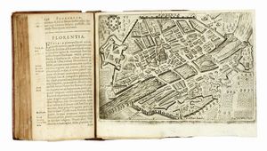 JOHANN HENRICUS PFLAUMERN : Ioan. Henrici a Pflaumern IC. Mercurius Italicus, hospiti fidus per Italiae praecipuas regiones & urbes dux, indicans, explicans quaecumque in iis sunt visu ac scitu digna.  - Asta Libri a stampa dal XV al XIX secolo [Parte II] - Associazione Nazionale - Case d'Asta italiane