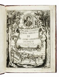 ALESSANDRO GHIRARDELLI - Bergamo compito poema heroico.