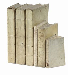 Scipione Ammirato : Istorie fiorentine [...] Parte prima tomo primo (-parte seconda).  - Asta Libri a stampa dal XV al XIX secolo [Parte II] - Associazione Nazionale - Case d'Asta italiane