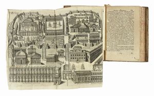 Roma antica, e moderna o sia Nuova descrizione di tutti gl'edificj antichi, e moderni, tanto sagri, quanto profani della citt di Roma [...] Abbellita con duecento, e pi figure di rame, e con curiose notizie istoriche [...] Tomo primo (-terzo).  - Asta Libri a stampa dal XV al XIX secolo [Parte II] - Associazione Nazionale - Case d'Asta italiane