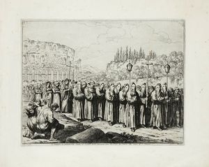 Bartolomeo Pinelli : Costumi diversi inventati ed incisi da Bartolomeo Pinelli in n. 25 tavole.  - Asta Libri a stampa dal XV al XIX secolo [Parte II] - Associazione Nazionale - Case d'Asta italiane