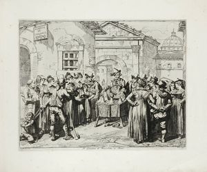 Bartolomeo Pinelli : Costumi diversi inventati ed incisi da Bartolomeo Pinelli in n. 25 tavole.  - Asta Libri a stampa dal XV al XIX secolo [Parte II] - Associazione Nazionale - Case d'Asta italiane