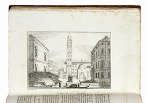 Il fiore di Venezia ossia i quadri, i monumenti, le vedute, ed i costumi veneziani... Volume I (-IV).  - Asta Libri a stampa dal XV al XIX secolo [Parte II] - Associazione Nazionale - Case d'Asta italiane