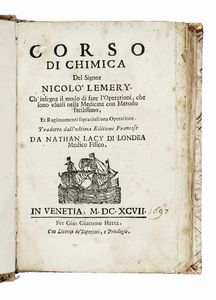 Lotto composto di 6 opere di chimica.  - Asta Libri a stampa dal XV al XIX secolo [Parte II] - Associazione Nazionale - Case d'Asta italiane