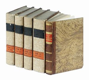 MARTIN HEINRICH KLAPROTH : Dizionario di chimica... Tomo primo (-quarto).  - Asta Libri a stampa dal XV al XIX secolo [Parte II] - Associazione Nazionale - Case d'Asta italiane