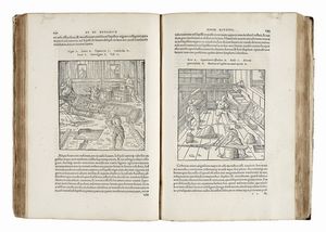 GEORG AGRICOLA : De re metallica libri XII.  - Asta Libri a stampa dal XV al XIX secolo [Parte II] - Associazione Nazionale - Case d'Asta italiane