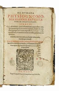 Giovan Battista Della Porta - De humana physiognomonia [...] Libri 4.