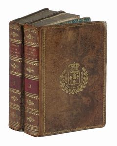 LEONHARD EULER : Lettres a une princesse d'Allemagne, sur divers sujets de physique et de philosophie... Tome premier (-second).  - Asta Libri a stampa dal XV al XIX secolo [Parte II] - Associazione Nazionale - Case d'Asta italiane