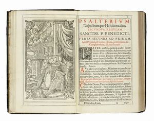 Psalterium monasticum.  - Asta Libri a stampa dal XV al XIX secolo [Parte II] - Associazione Nazionale - Case d'Asta italiane
