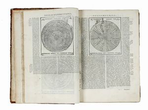 DANTE ALIGHIERI : Dante con l'espositioni di Christoforo Landino et d'Alessandro Vellutello sopra la sua Comedia dell'Inferno, del Purgatorio, & del Paradiso.  - Asta Libri a stampa dal XV al XIX secolo [Parte II] - Associazione Nazionale - Case d'Asta italiane