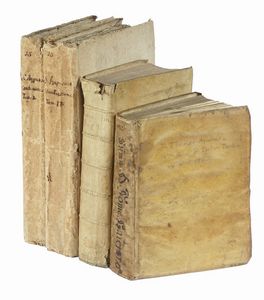 AURELIUS (SANTO) AUGUSTINUS : Confessionum libri tredecim vario commentariorum genere... [Volumen primum] (-volumen secundum).  - Asta Libri a stampa dal XV al XIX secolo [Parte II] - Associazione Nazionale - Case d'Asta italiane