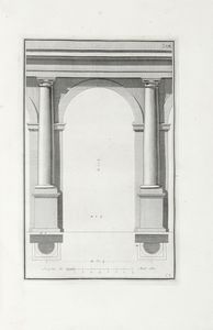 GIACOMO BAROZZI (DETTO IL VIGNOLA) : Gli ordini di architettura [...] pubblicati da Carlo Amati.  - Asta Libri a stampa dal XV al XIX secolo [Parte II] - Associazione Nazionale - Case d'Asta italiane
