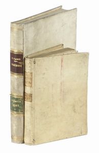 LODOVICO DOLCE : Cinque primi canti di Sacripante.  - Asta Libri a stampa dal XV al XIX secolo [Parte II] - Associazione Nazionale - Case d'Asta italiane