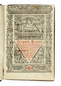 IOANNES DUNS SCOTUS - Quaestiones super quatuor libros Sententiarum.