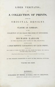 Richard Earlom - Liber veritatis after the original designs of Claude le Lorrain.