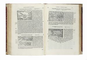 OLAUS MAGNUS : Historia delle genti et della natura delle cose settentrionali [...]descritta in XXII libri. Nuovamente tradotta in lingua Toscana. [...]. Con una tavola copiosissima delle cose piu notabili, in quella contenute.  - Asta Libri a stampa dal XV al XIX secolo [Parte II] - Associazione Nazionale - Case d'Asta italiane