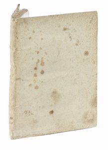 FRANCESCO MILIZIA : Del teatro.  - Asta Libri a stampa dal XV al XIX secolo [Parte II] - Associazione Nazionale - Case d'Asta italiane