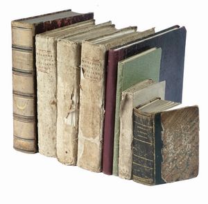 LODOVICO ANTONIO MURATORI : Dissertazioni sopra le antichita italiane gia composte e pubblicate in latino [...] Tomo primo (-terzo).  - Asta Libri a stampa dal XV al XIX secolo [Parte II] - Associazione Nazionale - Case d'Asta italiane