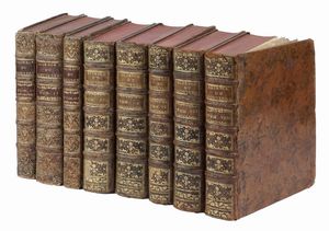 GASPARD REAL DE CURBAN : La science du gouvernement, ouvrage de morale, de droit et de politique, qui contient les principes du commandement & de l'obeissance... Premiere partie (-tome huitieme).  - Asta Libri a stampa dal XV al XIX secolo [Parte II] - Associazione Nazionale - Case d'Asta italiane