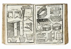 BARTOLOMEO SCAPPI : Opera [...] divisa in sei libri. Il trinciante.  - Asta Libri a stampa dal XV al XIX secolo [Parte II] - Associazione Nazionale - Case d'Asta italiane