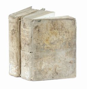 Giorgio Vasari : Le vite de' pi eccellenti pittori, scultori et architetti [...]. Parte Prima (-Parte terza Secondo volume).  - Asta Libri a stampa dal XV al XIX secolo [Parte II] - Associazione Nazionale - Case d'Asta italiane