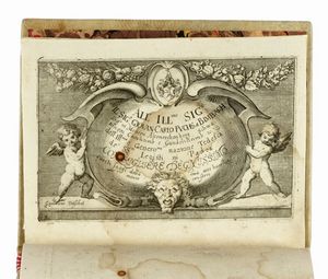 FRANCESCO VILLAMENA : S. Francisci historia cum iconibus in aere excusis.  - Asta Libri a stampa dal XV al XIX secolo [Parte II] - Associazione Nazionale - Case d'Asta italiane